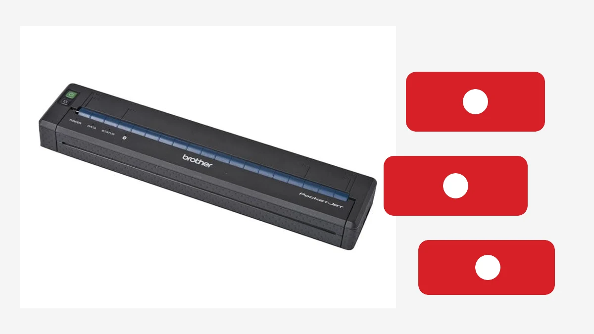 Đánh Giá Brother PocketJet PJ-773, PJ-822, PJ-883 5 Hình minh họa: PJ-883 — đời 8 đầy đủ kết nối