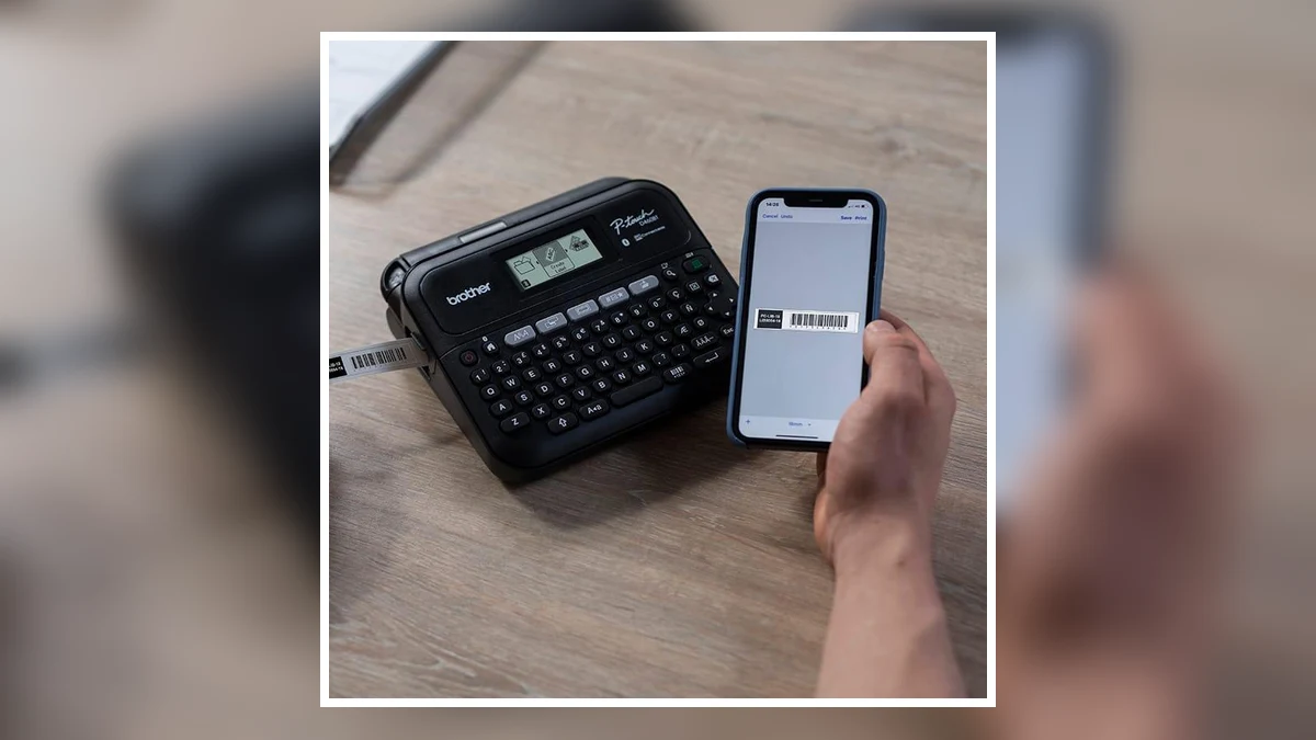 Hình minh họa: Kết nối Bluetooth và in từ điện thoại, máy tính