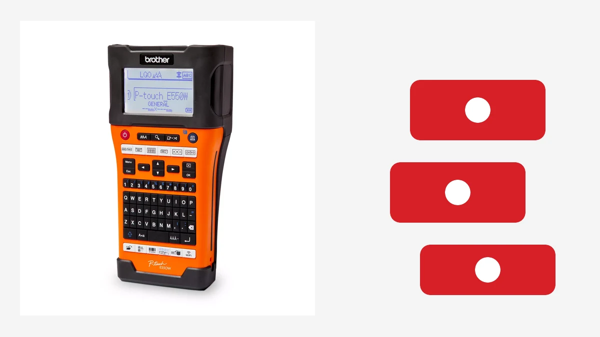 Hình minh họa: Máy in nhãn Brother PT-E550WVP là máy gì, in được gì?