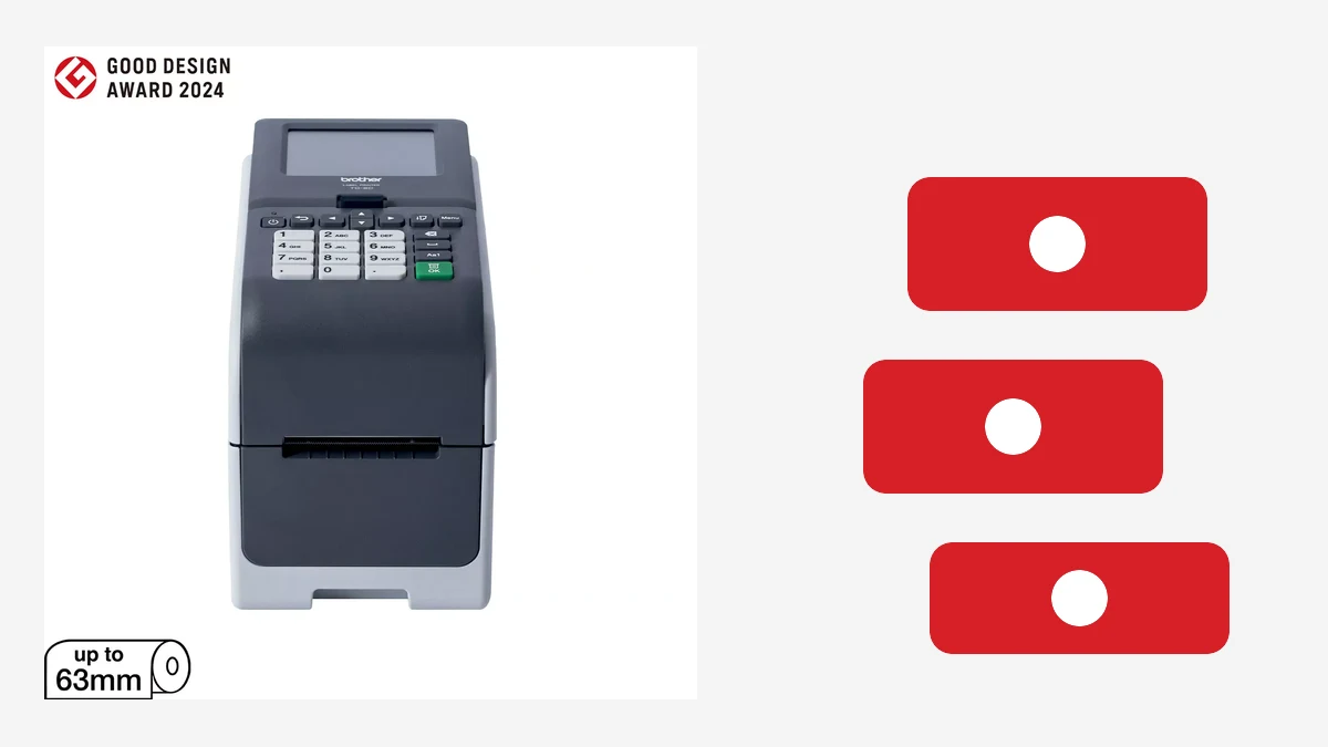 Hướng Dẫn Sử Dụng Máy In Nhãn Brother TD-2320DSA 12 Hình minh họa: Cắm cân điện tử và máy quét qua USB-host