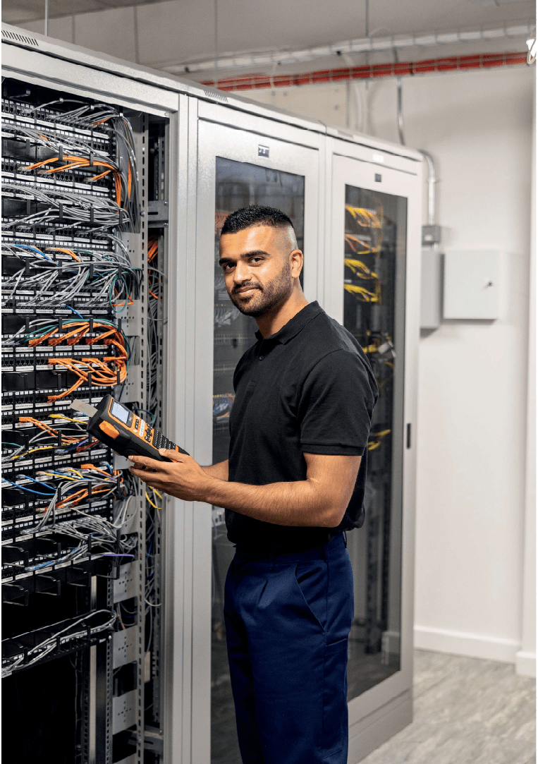 PT-E310BTVP đánh dấu dây mạng, tủ rack