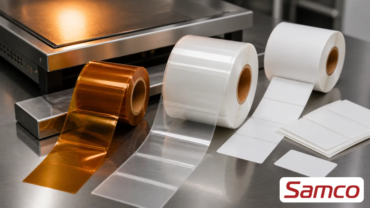 Nhãn in chịu nhiệt — Ứng dụng CN 19 Chất liệu phù hợp