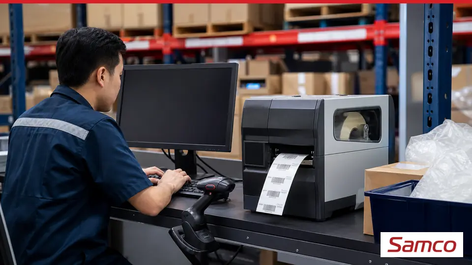 Máy in nhãn cho Kho vận 18 Kết nối hệ thống quản lý kho (WMS) có quan trọng không