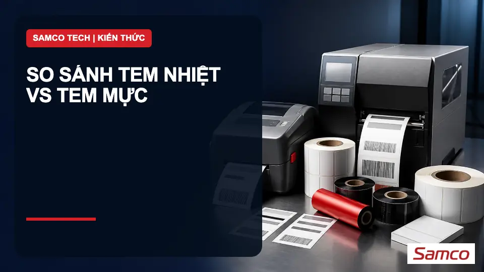 So sánh tem nhiệt vs tem mực