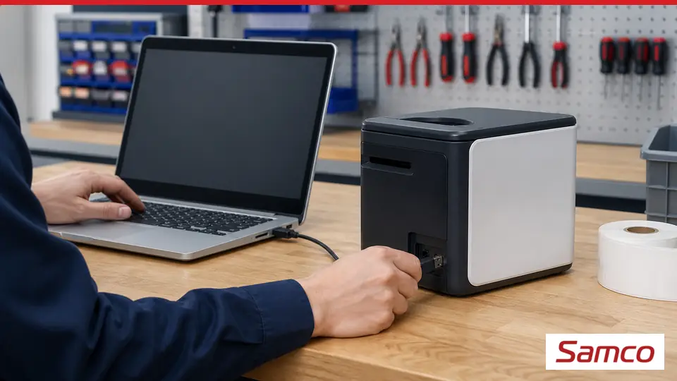 Kết nối và in từ máy tính qua cổng USB như thế nào