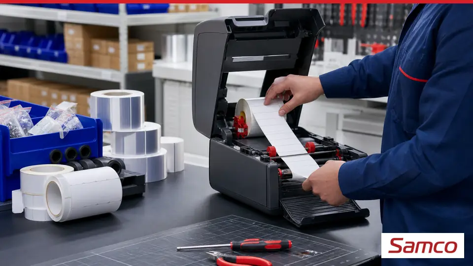 Hướng dẫn sử dụng Máy in nhãn để bàn cho doanh nghiệp 13 Quy trình sử dụng máy in nhãn để bàn cơ bản gồm những bước nào