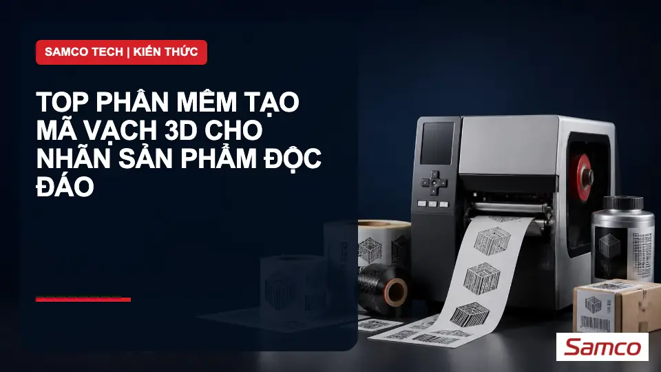 Top Phần Mềm Tạo Mã Vạch 3D Cho Nhãn Sản Phẩm Độc Đáo