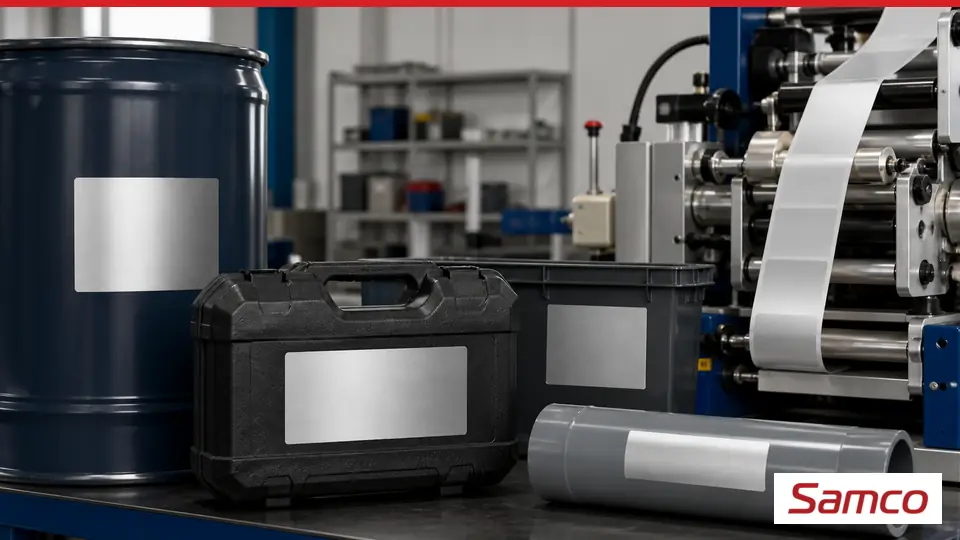 Tem nhãn chất liệu PVC phù hợp với ứng dụng nào