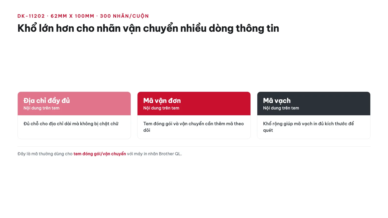 DK-11202 dùng cho ứng dụng nào?
