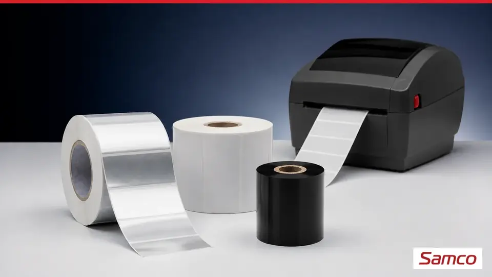 Decal xi bạc là gì? Khi nào dùng cho tem thiết bị 22 Decal xi bạc mực resin decal PVC và máy in tem nhãn