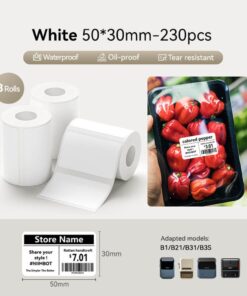 Bộ cuộn nhãn Niimbot cho máy B21, B1, B3S (2 – 3 cuộn)