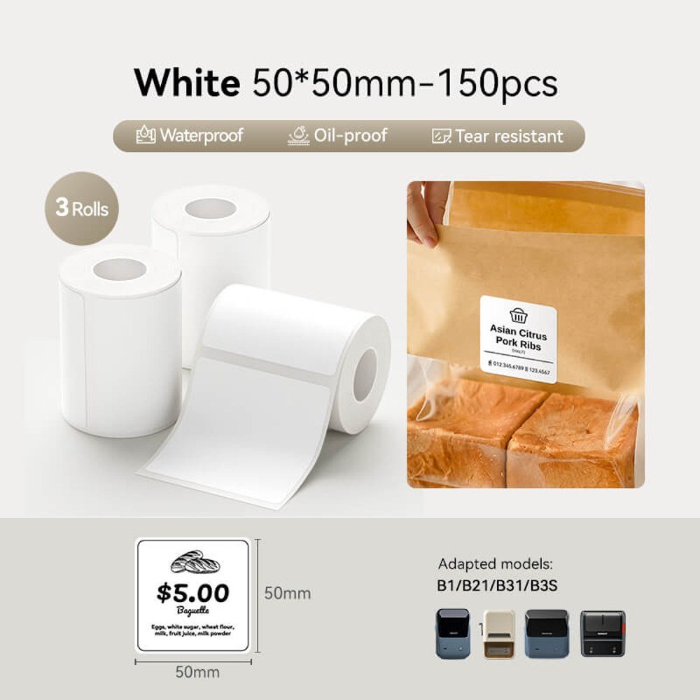 Bộ cuộn nhãn Niimbot cho máy B21, B1, B3S (2 – 3 cuộn) 6 Bộ cuộn nhãn Niimbot cho máy B21, B1, B3S (2 – 3 cuộn) - ảnh 6