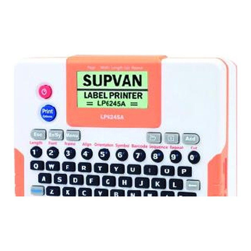 Máy in nhãn để bàn Supvan LP6245A khổ 24mm 1 Máy in nhãn để bàn Supvan LP6245A khổ 24mm