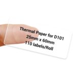 Nhãn in nhiệt Niimbot khổ 25 mm cho máy D101