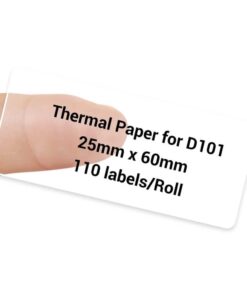 Nhãn in nhiệt Niimbot khổ 25 mm cho máy D101