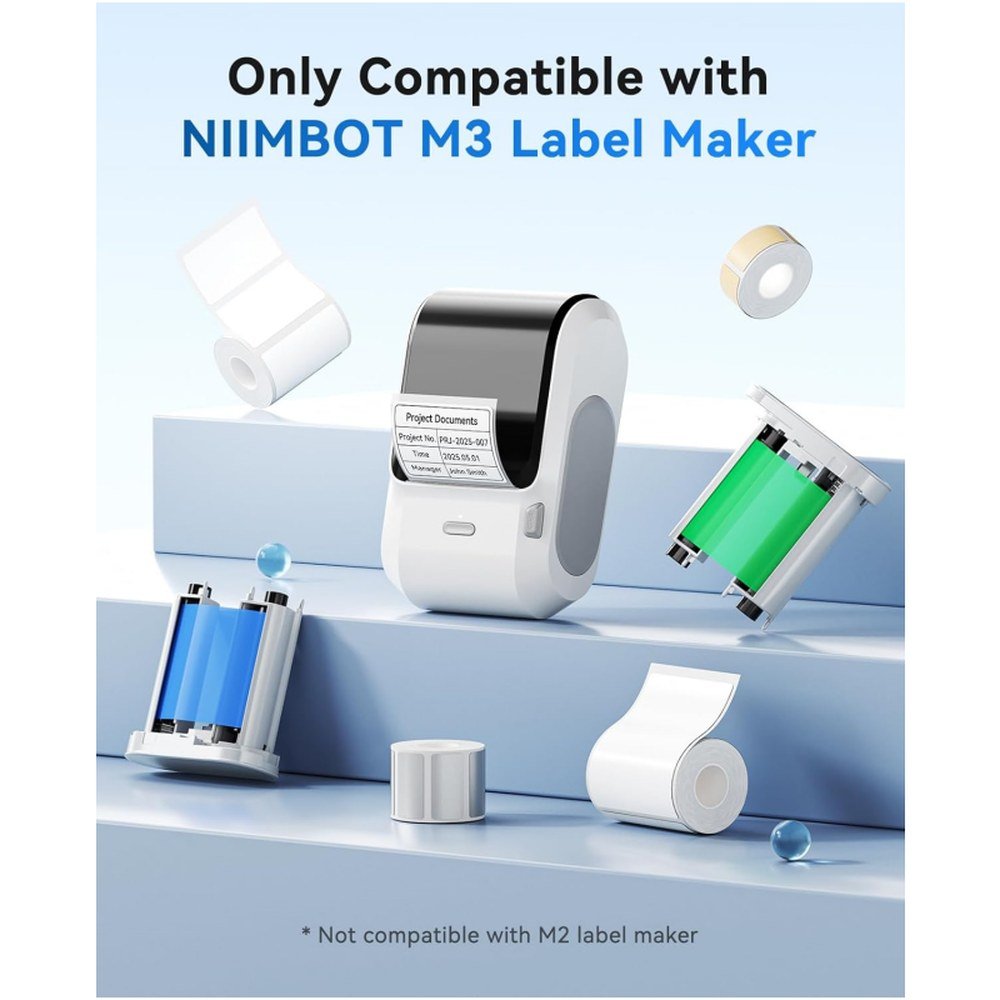 Ruy băng mực Niimbot cho máy in nhãn M3 5 Ruy băng mực Niimbot cho máy in nhãn M3 - ảnh 5