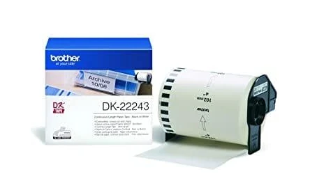Hộp và cuộn nhãn liên tục Brother DK-22243 khổ 102 mm