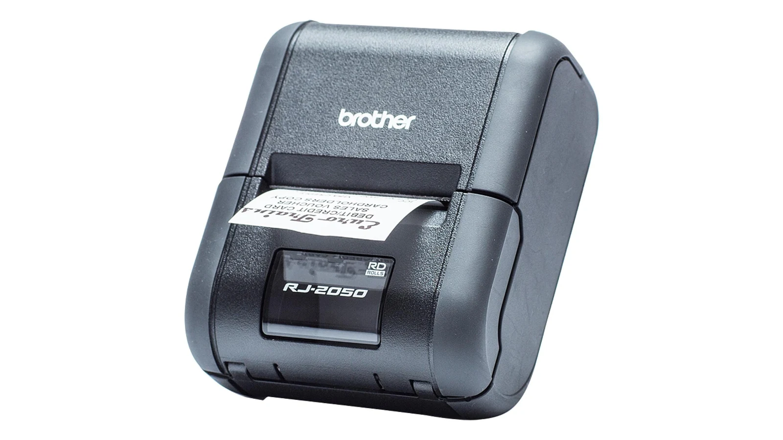 Máy in nhãn di động Brother RJ: chọn RJ-2050, RJ-2150, RJ-3050 hay RJ-4030 11 Máy in nhãn di động Brother RJ-2050 đang ra hóa đơn nhiệt