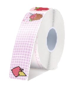 Nhãn bế sẵn họa tiết Supvan T0967E14*50 14mm x 50mm họa tiết bánh ngọt (Dessert)