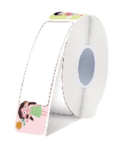 Nhãn bế sẵn họa tiết Supvan T0966E14*50 14mm x 50mm họa tiết công chúa (Pretty princess)