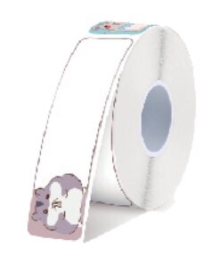 Nhãn bế sẵn họa tiết Supvan T0969E14*50 14mm x 50mm họa tiết chuột hamster (Cute hamsters)