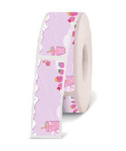 Nhãn bế sẵn họa tiết Supvan AVE12*30 12mm x 30mm họa tiết "Romance of a teenage girl"