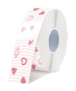 Nhãn liên tục họa tiết Supvan BFE15*6m 15mm x 6m họa tiết trái tim (Heart)